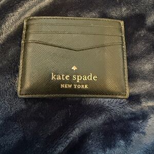 Kate Spade Staci Black Leather Card Holder